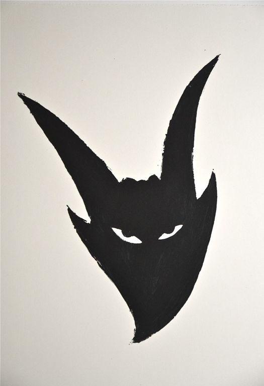 Fons Haagmans: Litho. Fantasiehoofd kopen? Bied vanaf 100!