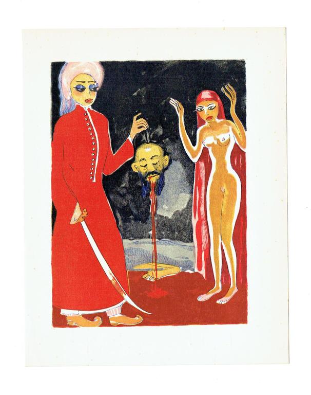 3 Originele houtgravure door Kees van Dongen 1955  kopen? Bied vanaf 1!