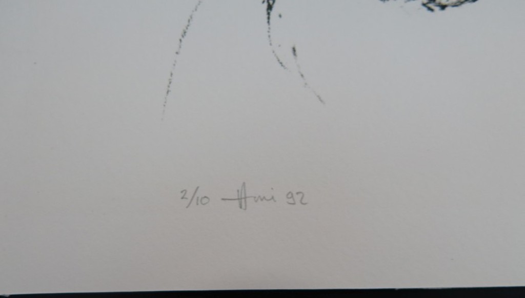 Onbekend gesigneerd: Litho, Kop kopen? Bied vanaf 1!