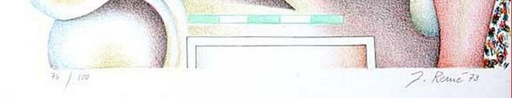 JORG REME  Gr.Kleurenlitho ( 66x51cm)    Handgesigneerd uit 1973 kopen? Bied vanaf 55!