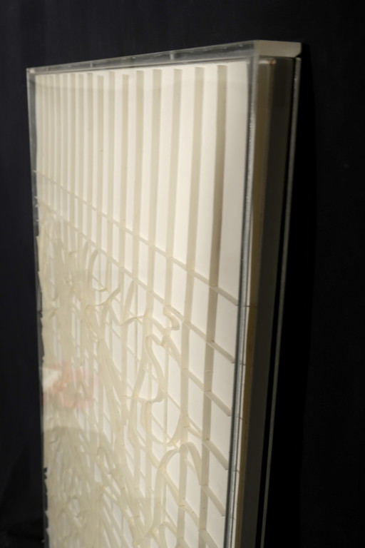 Wim Smits: Papier en collage, Disarrangement - Ingelijst kopen? Bied vanaf 100!