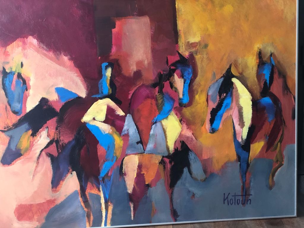 Kotoun, Schilderij (geen titel) kopen? Bied vanaf 500!