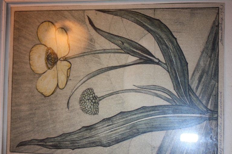 Engelgras Handdruk litho 1923 verkocht voor € 60!