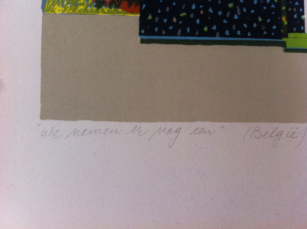 Erna van Mondfrand - Kleurenlitho - We nemen er nog een (België) kopen? Bied vanaf 1!