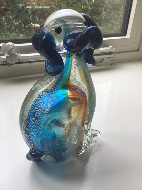 Murano glas,Pluto,sommerso en incalmo met zilver 999 kopen? Bied vanaf 40!