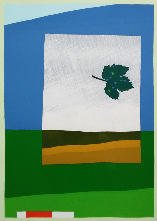 Harrie Gerritz - Westerwind, zeefdruk (mooi ingelijst) verkocht voor € 120!