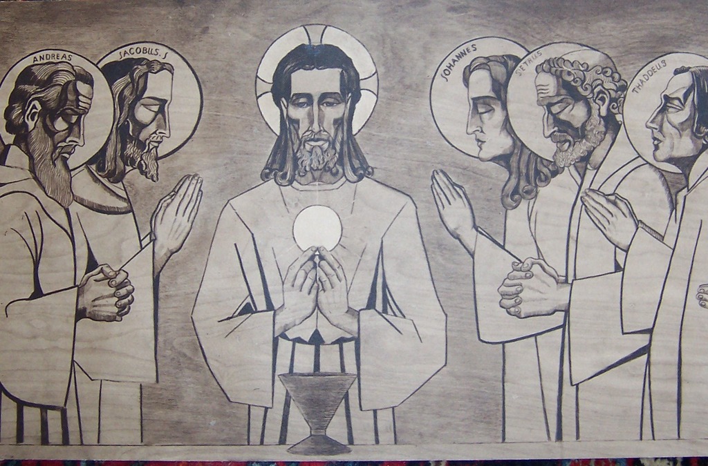 Lodewijk Schelfhout (1881-1943): Ontwerp communiebank Ludgerus Kapel Hilversum kopen? Bied vanaf 25!