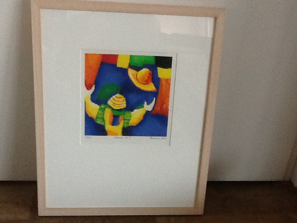 Saskia Bremer : Handgesigneerde Kleurenlitho ' Hands On! ' kopen? Bied vanaf 20!