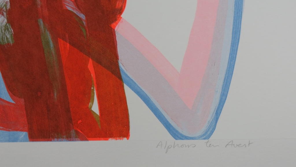 Alphons ter Avest: Litho, Man en boom kopen? Bied vanaf 20!