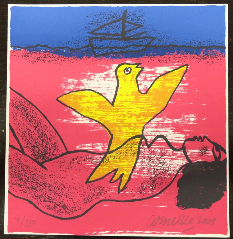 Corneille: Zeefdruk, Zonder titel kopen? Bied vanaf 1!