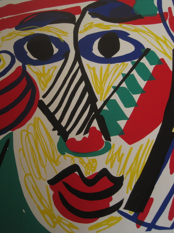 Epr d'Art. gesigneerde Litho van Y. Brouwers 951_) CoBrA voorstelling "Hoofd"  kopen? Bied vanaf 1!