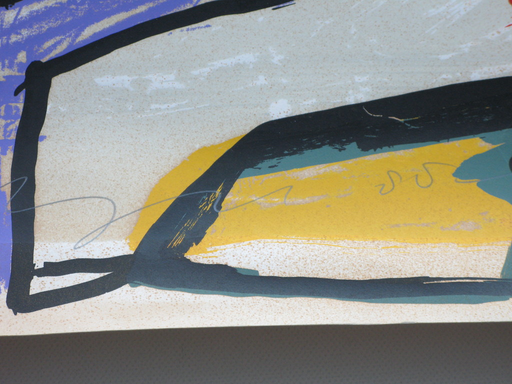 Modern werk uit 1988 - gesigneerd en genummerd. kopen? Bied vanaf 1!