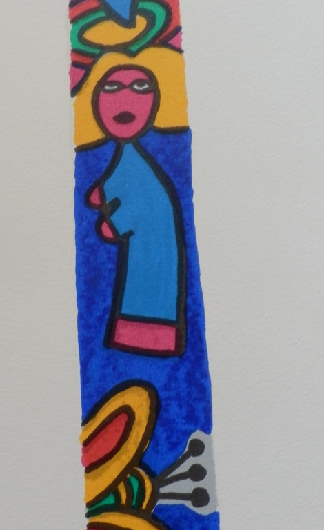 CORNEILLE   Groot Litho   ,,STROPDAS,,  Handgesigneerd uit 1996 kopen? Bied vanaf 125!