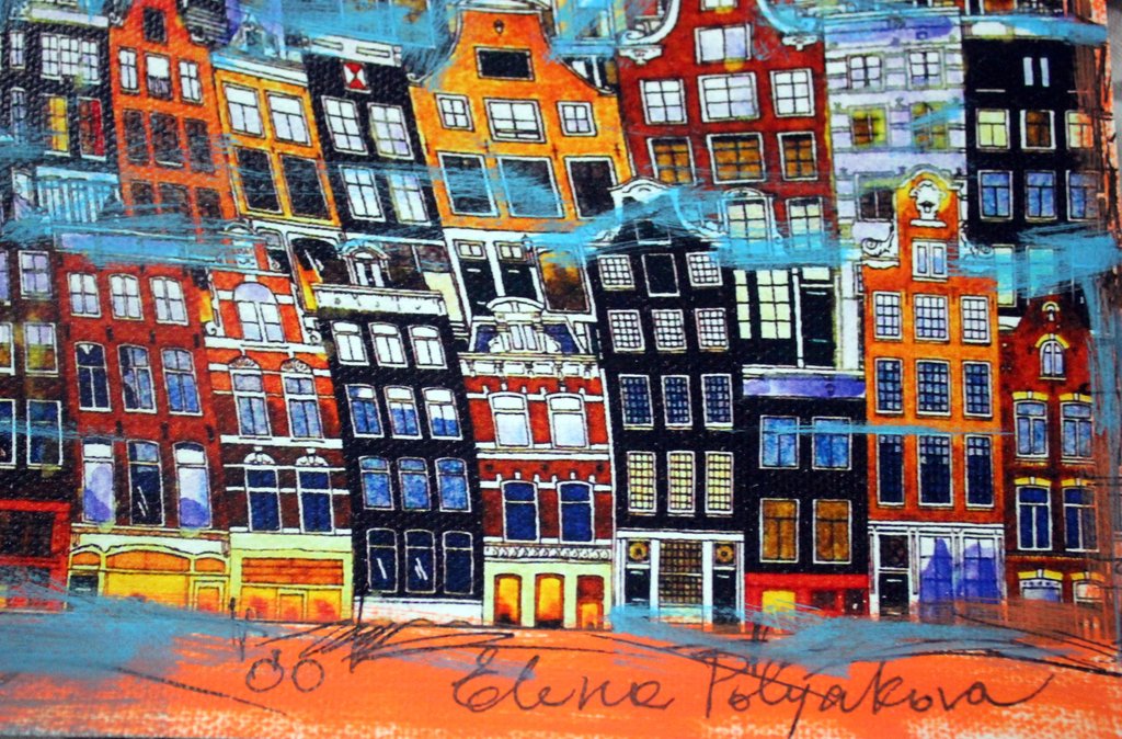 Elena Polyakova:  Dans in Amsterdam , Gemengde techniek kopen? Bied vanaf 45!