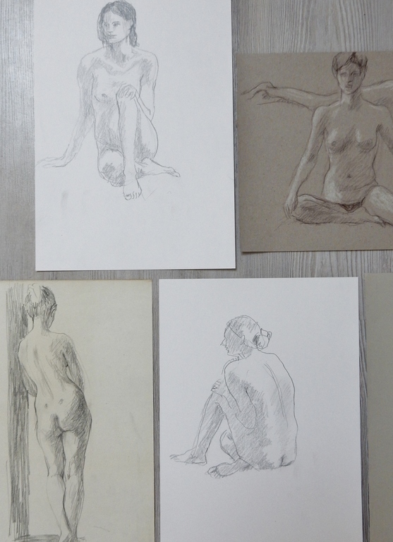 Constance Wibaut (1920-2014) - serie naakten 10x kopen? Bied vanaf 50!