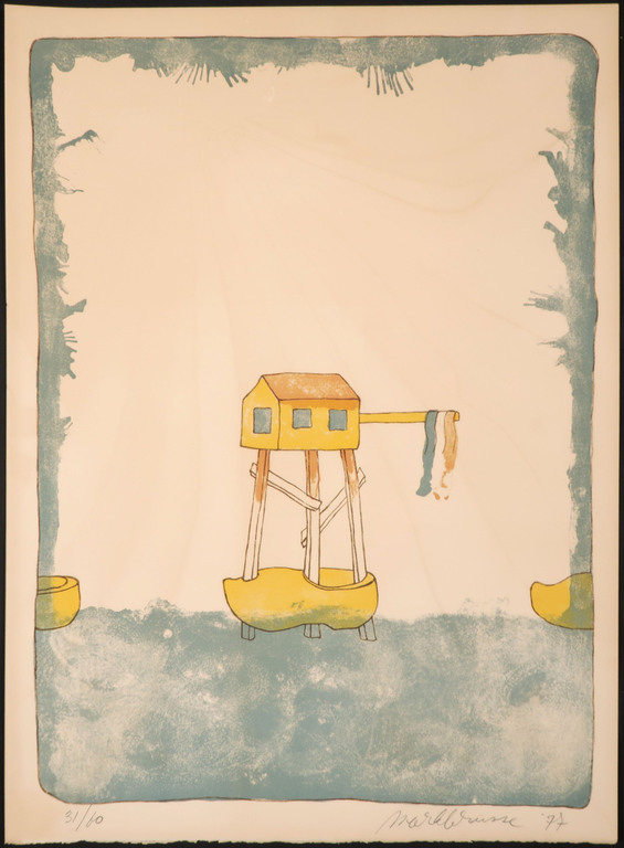 Mark Brusse: Litho, Zonder titel kopen? Bied vanaf 1!
