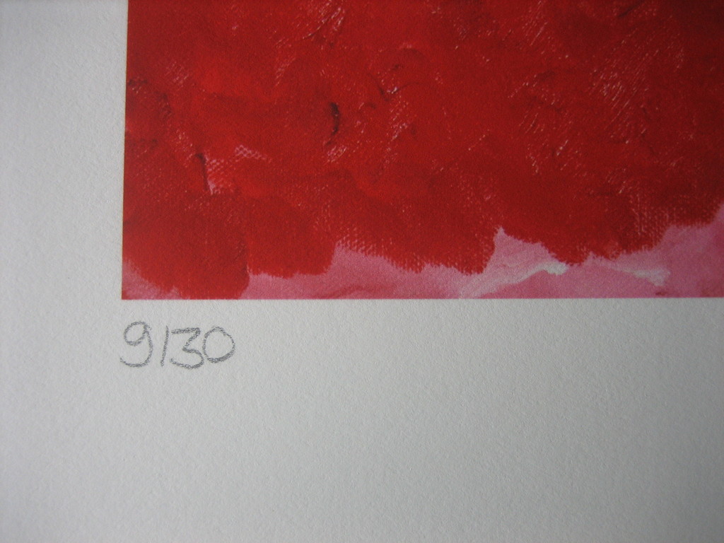 Armando - "Rotes Gewand" - Giclee - Handgesigneerd en -genummerd - 2016 kopen? Bied vanaf 95!