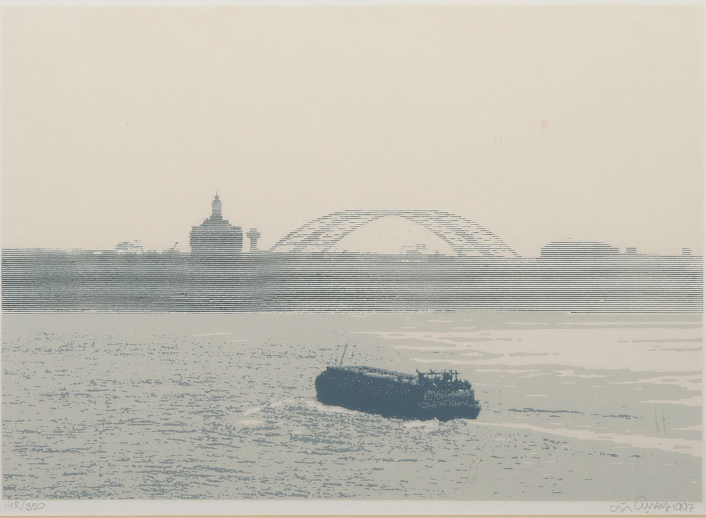 Clemens Zijlmans: Zeefdruk, Z.T. - Ingelijst kopen? Bied vanaf 35!