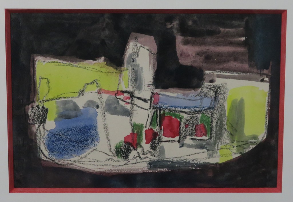 Corneille: Potlood en Aquarel, Z.T. - Ingelijst kopen? Bied vanaf 850!