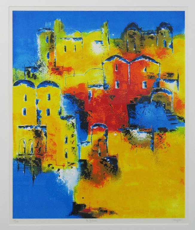 Henk Kuijpers: Zeefdruk, Ag Andrea - Ingelijst kopen? Bied vanaf 40!