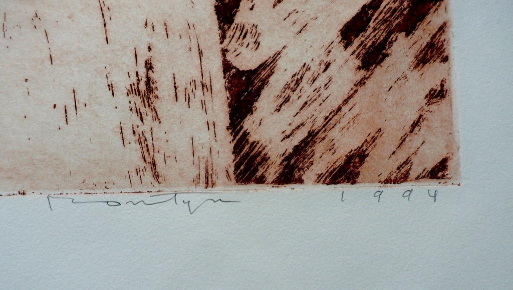 Jan Montyn - ets; De nieuwe mens (Interior Cambodga II) - 1994 kopen? Bied vanaf 150!