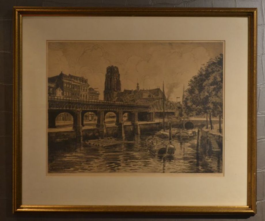 Louis Landré: Ets, Kolkkade Rotterdam kopen? Bied vanaf 1!