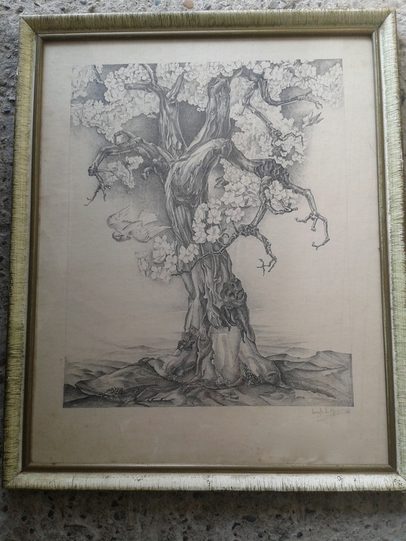 Prachtige oude ets MARINUS SCHIPPER 1897-1987 -54 x 44 cm- hand gesigneerd   kopen? Bied vanaf 45!