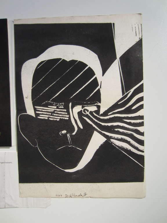 Dick Verdult (1954) - houtsnede uit 1980 kopen? Bied vanaf 75!