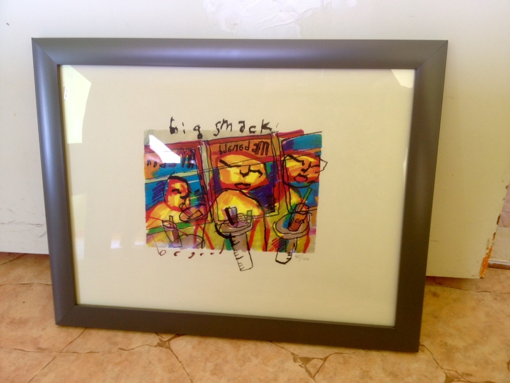 Herman Brood, zeefdruk, Big Smack kopen? Bied vanaf 200!