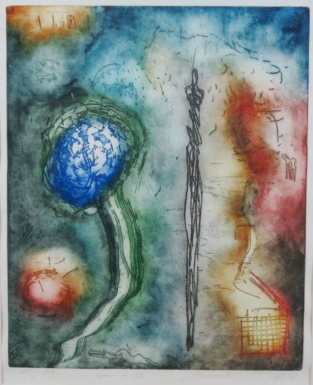 Ad Arma: Ets, Women of Life â�� Ingelijst (Groot) verkocht voor € 130!