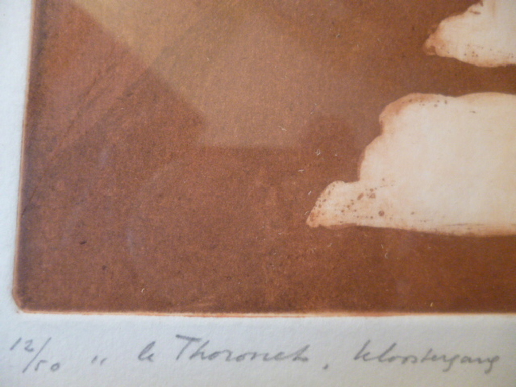 Willy Belinfante - ets - Le Thoronet, kloostergang kopen? Bied vanaf 40!