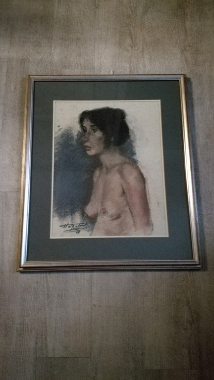 Onbekend kunstenaar, Goache, Vrouwelijk Naakt kopen? Bied vanaf 1!