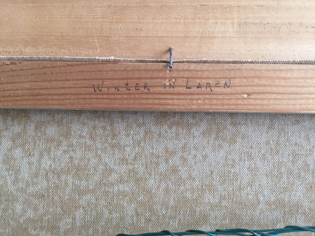 Jan Kelderman winter in Laren  kopen? Bied vanaf 75!