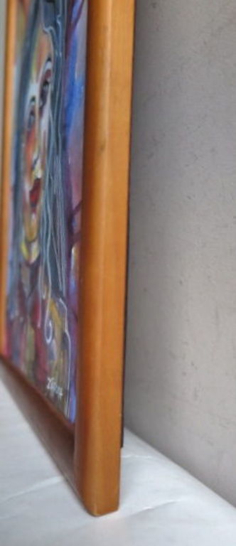 Zippora Meyer (1961)-acryl op doek-ingelijst-gesigneerd r.o.- "Wilskracht"  kopen? Bied vanaf 1!