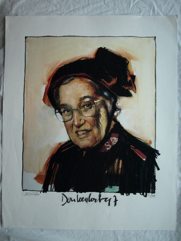 Peter Donkersloot : Litho , Majoor Bosshardt – gesigneerd - 1997 kopen? Bied vanaf 1!