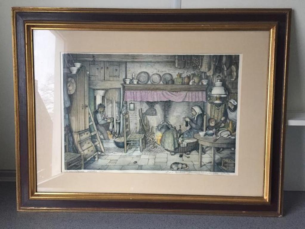 Jan Strube: Kleuren Lithografie kopen? Bied vanaf 59!