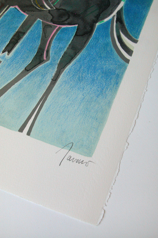 Albert Zavaro , ‘Les deux indiens’ - handgesigneerde litho, ed. 180 kopen? Bied vanaf 65!