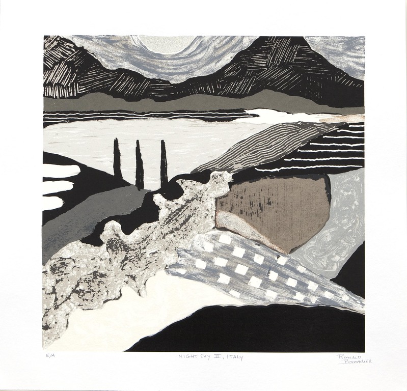 Ronald Boonacker, Night Sky II, Zeefdruk kopen? Bied vanaf 1!