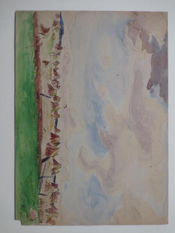 Han Krug, Hooioppers Texel, Gemengde techniek 1925 kopen? Bied vanaf 35!