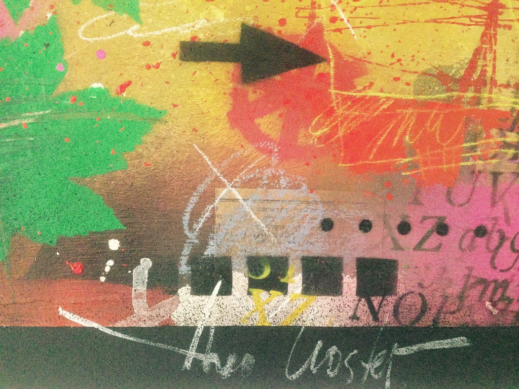 Theo koster, schilderij, direction kopen? Bied vanaf 1!