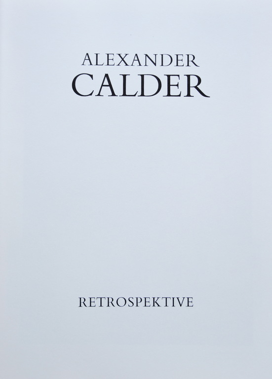 2x orig.litho Alexander Calder: 'Retrospektive' 1973 - Galerie Maeght, Zürich kopen? Bied vanaf 45!