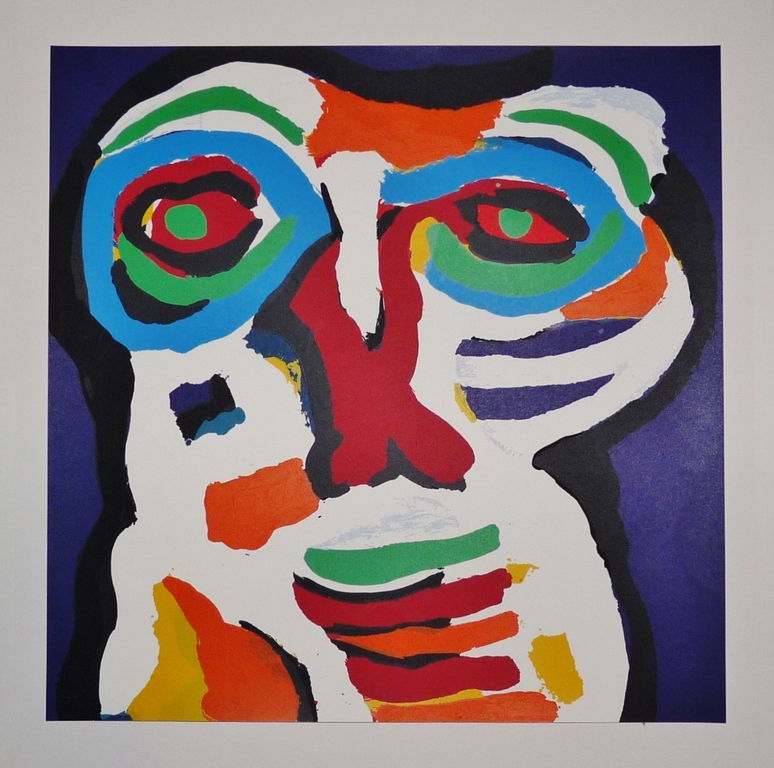 Karel Appel, Kleurenzeefdruk, De Indiaan kopen? Bied vanaf 375!