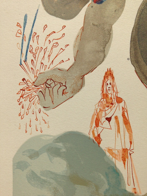 Salvador Dali, Originele houtgravure uit 1960, Oplage slechts 25 kopen? Bied vanaf 275!