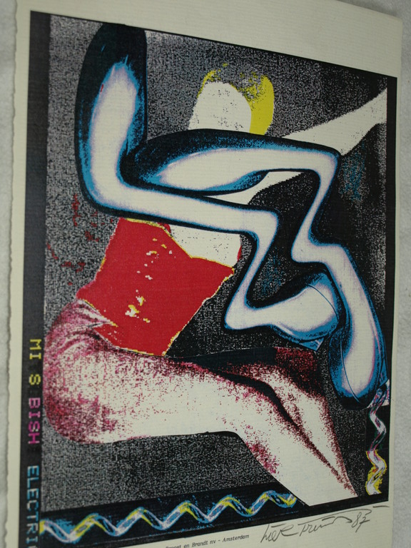 LIEVE PRINS – Copy-art – Mis Bish Electric – Gesigneerd – 1987 - oplage 100 ex. kopen? Bied vanaf 1!