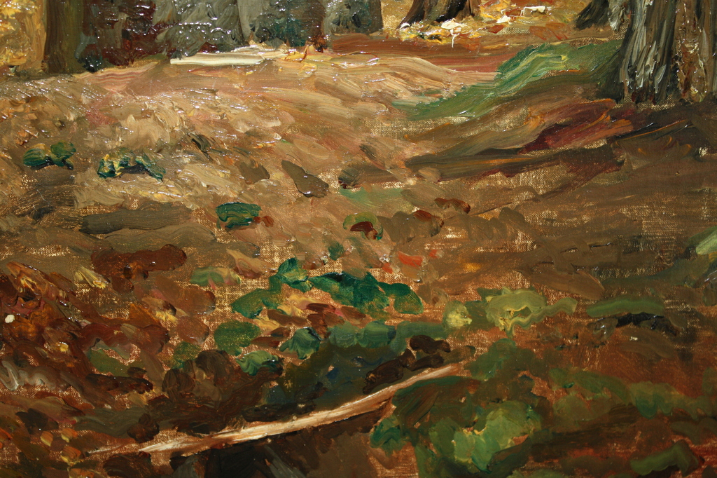 Sientje Mesdag van Houten - HAAGS  BOSLANDSCHAP verkocht voor € 202!