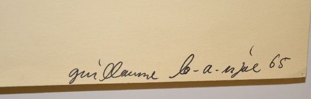 Guillaume Lo-A-Njoe: originele tekening 'Dierlijk figuur' kopen? Bied vanaf 60!