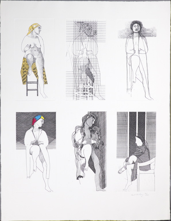 Aat Verhoog - titel onbekend - Kleurenlitho kopen? Bied vanaf 50!