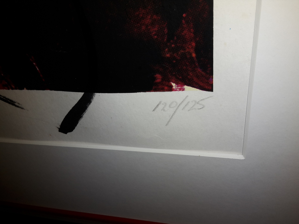 Herman Brood - Torso rood op papier  kopen? Bied vanaf 500!