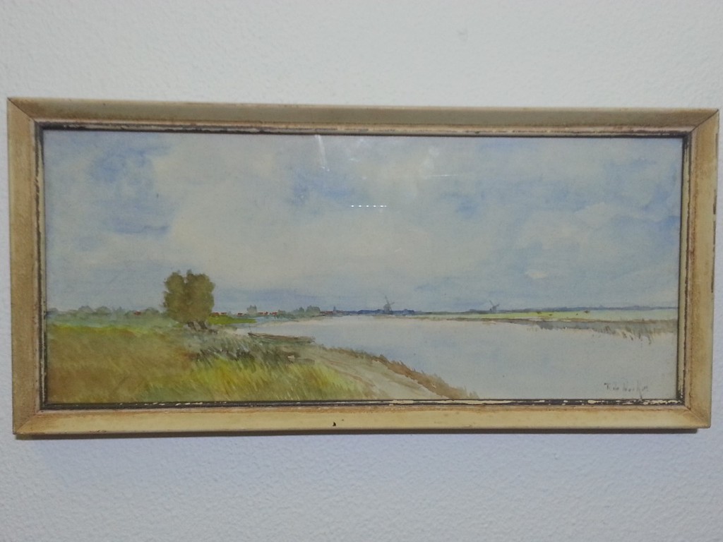 Frans de Nocker (1884 - 1955) Aquarel verkocht voor € 40!