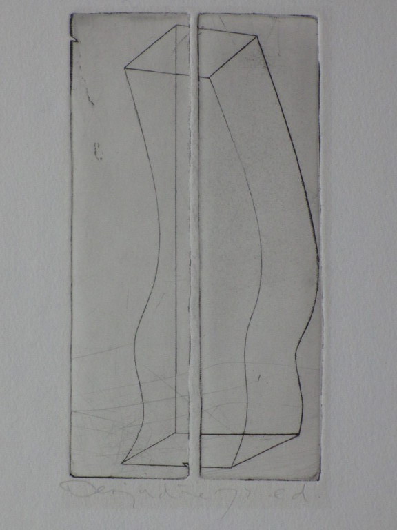 David Desjardine, Golvende vorm, Ets '72 verkocht voor € 40!